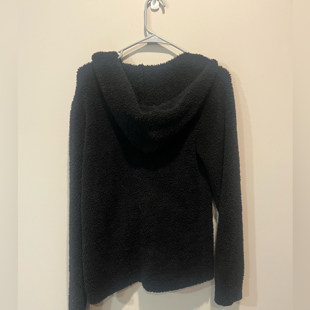 Barefoot Dreams Bamboo Chic Black Zip Up Jacket Size XL - Picture 7 of 10